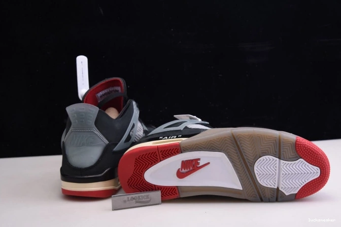 Reps LUCY Jordan Air x 4 White Bred Off CV9388-001 Retro 0719